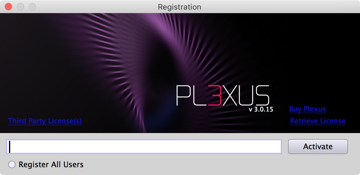 Plexus 2 Serial Number
