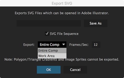 SVG Export Options