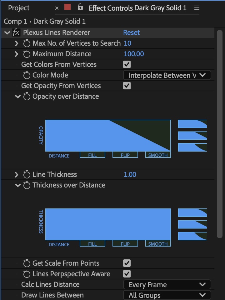 Lines Render Object