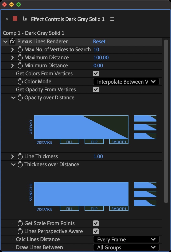 Lines Render Object
